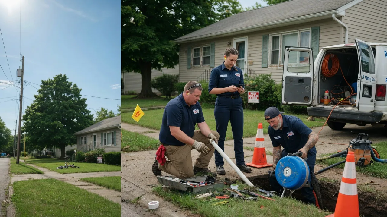 Sewer Line Repair in Linden, TN near me